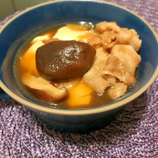 簡単！時短！お鍋に入れるだけ肉豆腐